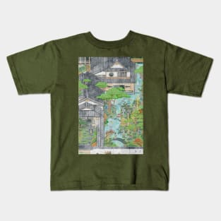 Samurai residence Kids T-Shirt